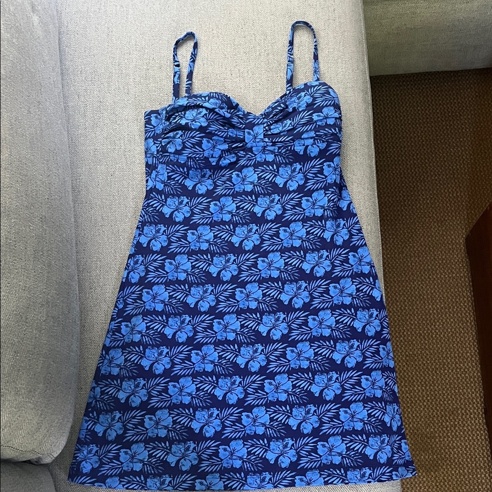 Tommy Bahama Blue Floral Dress